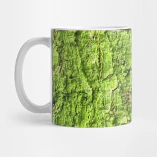 Mossy Green Abstract Mug